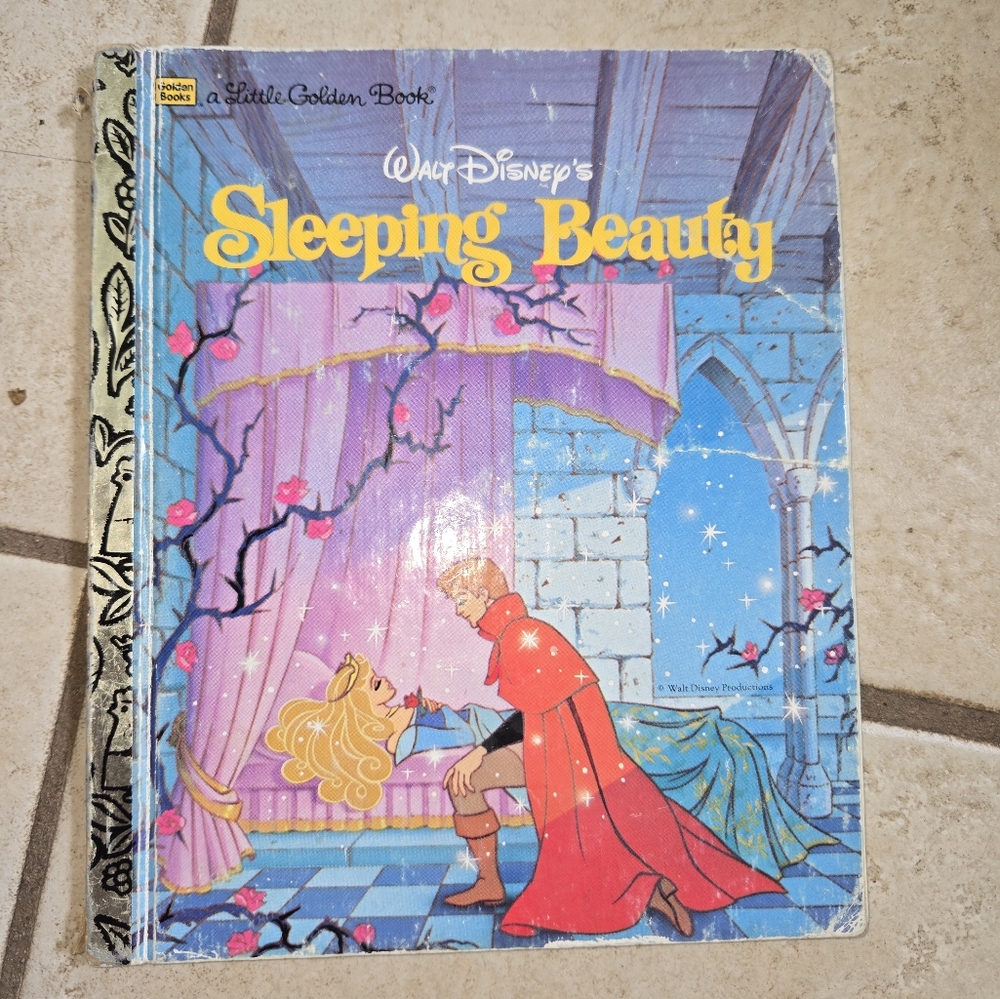 Sleeping Beauty Little Golden Book. Vintage!
